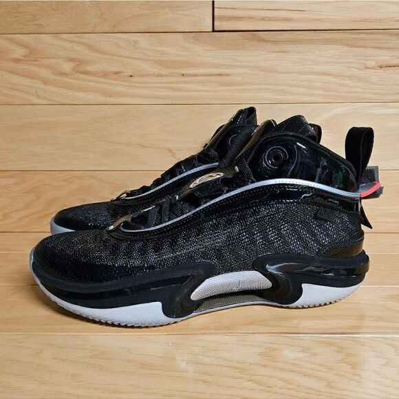 Air Jordan XXXVI 36 Jayson Tatum SZ 10 Mustang Black Metallic Silver DV5265-001 - Picture 7 of 12